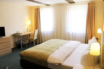 Ein Bett oder Betten in einem Zimmer der Unterkunft Altes Forsthaus Braunlage