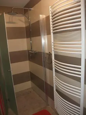 Ein Badezimmer in der Unterkunft Eichhörnchen Wernigerode
