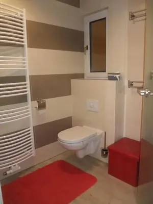 Ein Badezimmer in der Unterkunft Eichhörnchen Wernigerode