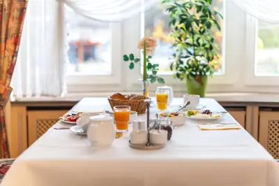 Essen im Hotel oder in der Nähe