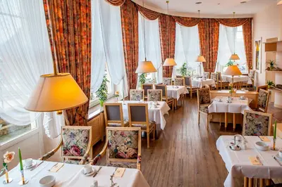 Ein Sitzbereich in der Unterkunft Hotel Niedersächsischer Hof