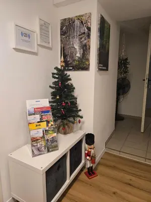 Grundriss der Unterkunft Ferienwohnung am Wildgehege