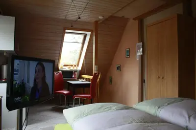 TV/Unterhaltungsangebot in der Unterkunft FEWO Wittig