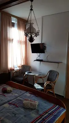 Ein Bett oder Betten in einem Zimmer der Unterkunft 