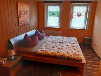 Ein Bett oder Betten in einem Zimmer der Unterkunft Haus Bösenberg