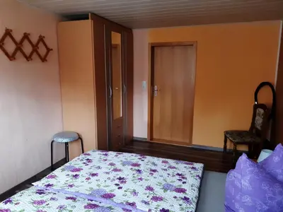 Ein Bett oder Betten in einem Zimmer der Unterkunft Haus Bösenberg