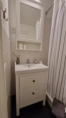 Ein Badezimmer in der Unterkunft Harz Zeit