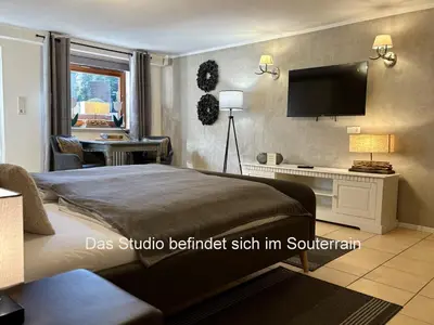 TV/Unterhaltungsangebot in der Unterkunft Haus Im Arnikagrund - Ferienwohnung & Privatzimmer