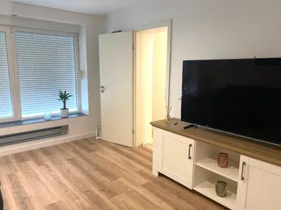 TV/Unterhaltungsangebot in der Unterkunft Ferienwohnung Wasserkunst 2