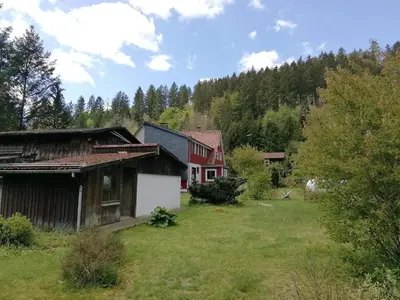 Naturlandschaft in der Nähe des Ferienhauses