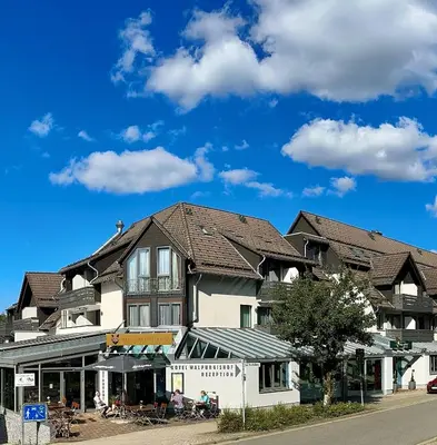 Das Gebäude in dem sich das Hotel befindet