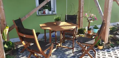 Grundriss der Unterkunft Gartenlaube