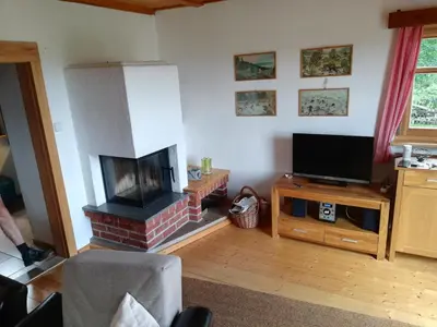 TV/Unterhaltungsangebot in der Unterkunft Auerberg Blick