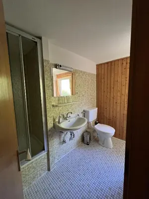 Ein Badezimmer in der Unterkunft Pension Villa Pangea