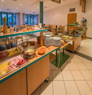 Essen im Hotel oder in der Nähe