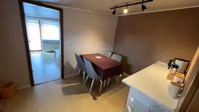 Küche/Küchenzeile in der Unterkunft Ferienwohnung Wetzig W1 - Breite Straße 104 Wernigerode