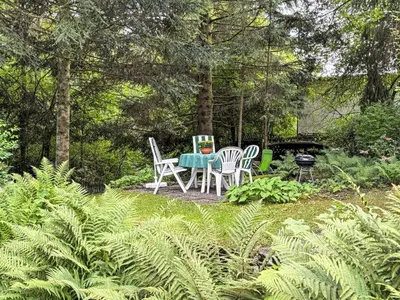 Ein Garten an der Unterkunft Apartment Altes Forsthaus Sösetal by Interhome