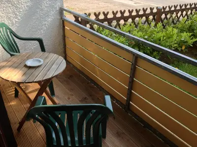 Ein Balkon oder eine Terrasse in der Unterkunft Pension Winkel