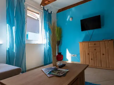 TV/Unterhaltungsangebot in der Unterkunft Schöne Ferienwohnung in Veckenstedt