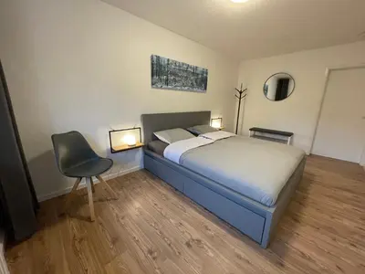 Ein Bett oder Betten in einem Zimmer der Unterkunft Breeman im Harz
