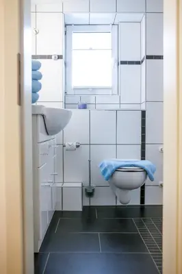 Ein Badezimmer in der Unterkunft Schlossweg-Apartment