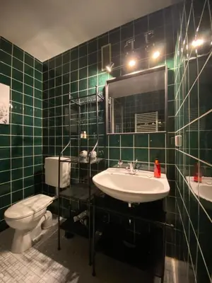 Ein Badezimmer in der Unterkunft Harzer Schatz - Bergpack Suite