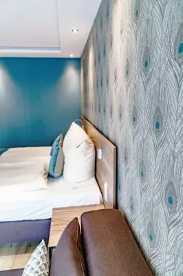 Ein Bett oder Betten in einem Zimmer der Unterkunft Haus am See Luxury HS 228 B