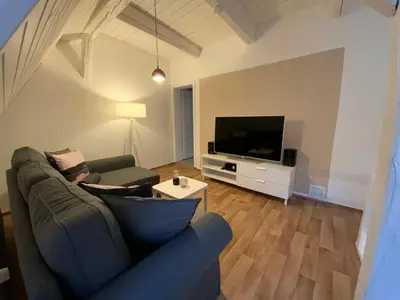 TV/Unterhaltungsangebot in der Unterkunft Suite Apartment Quedlinburg Schlosspfad
