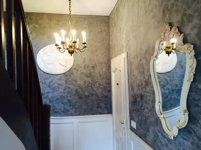 Ein Badezimmer in der Unterkunft Parkhotel Fischer