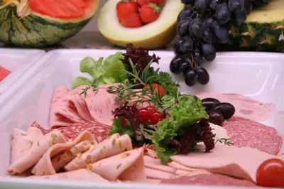Essen im Hotel oder in der Nähe