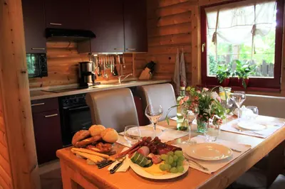 Essen im Chalet oder in der Nähe