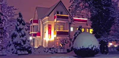 Hotel Villa Feise - Direkt in der Innenstadt-Fußgängerzone- im Winter