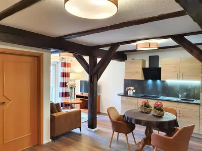 Küche/Küchenzeile in der Unterkunft Apart Hotel Wernigerode