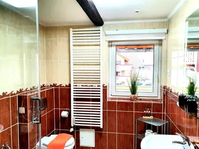 Ein Badezimmer in der Unterkunft Apart Hotel Wernigerode