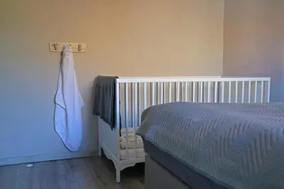 Ein Bett oder Betten in einem Zimmer der Unterkunft Dein Ferienhaus in Wernigerode
