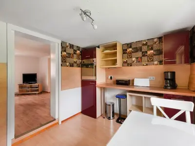 Küche/Küchenzeile in der Unterkunft Ferienwohnung in Benneckenstein