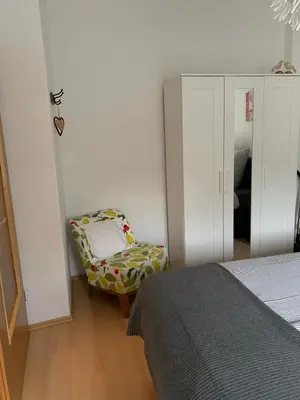Ein Bett oder Betten in einem Zimmer der Unterkunft Albertine