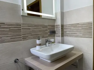 Ein Badezimmer in der Unterkunft Ferienhaus SweetDreams