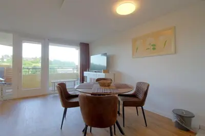 Ein Sitzbereich in der Unterkunft Apartment 449