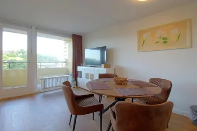 TV/Unterhaltungsangebot in der Unterkunft Apartment 449