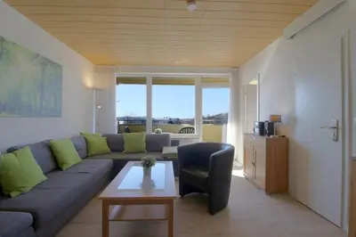 Ein Sitzbereich in der Unterkunft Apartment 225