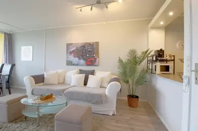 Ein Sitzbereich in der Unterkunft Apartment 272