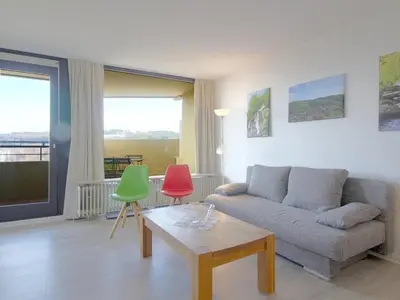 Ein Sitzbereich in der Unterkunft Apartment 471