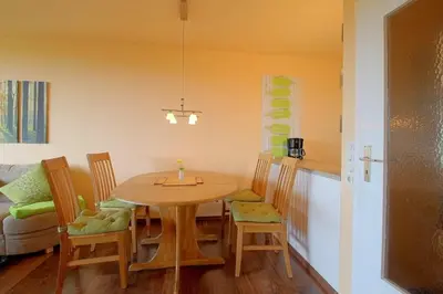 Ein Sitzbereich in der Unterkunft Apartment 512