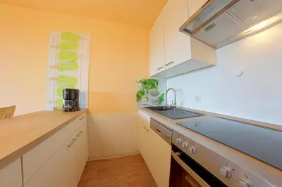 Küche/Küchenzeile in der Unterkunft Apartment 512