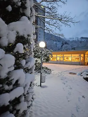 Familien Apartmenthotel Panoramic im Winter