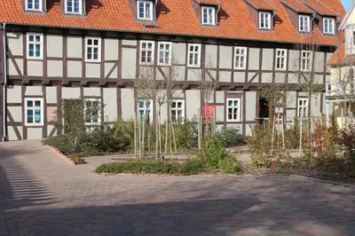 Ein Garten an der Unterkunft Maria Aurora