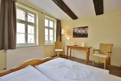 Ein Bett oder Betten in einem Zimmer der Unterkunft Maria Aurora