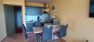Küche/Küchenzeile in der Unterkunft Apartment 350 mit Brockenblick