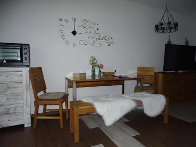 TV/Unterhaltungsangebot in der Unterkunft Sweet Harmony Apartment mit Seeblick zum Genießen